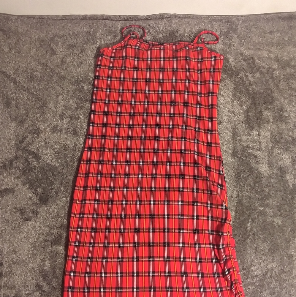 Plaid dress